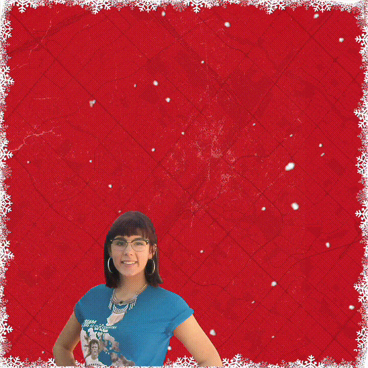 Image of a young girl on a red background. Animated text reads: "This mile: Cancer patients and their families can feel they face the impossible. The Next Mile: successful new treatments bring renewed hope."