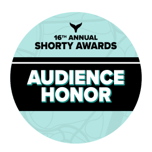 Shorty Award Audience Honour